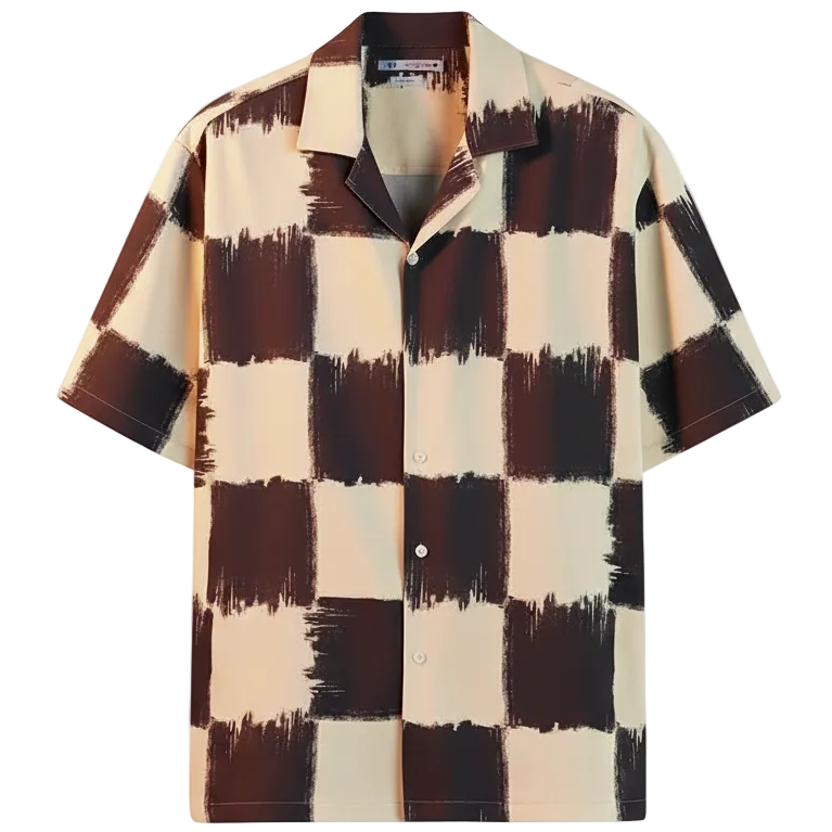 Monochromes Statement-Shirt – Urban Edition