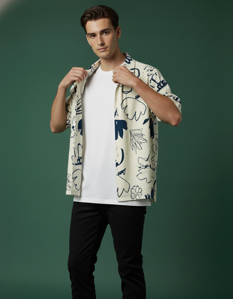 Botanical Leaf Contemporary