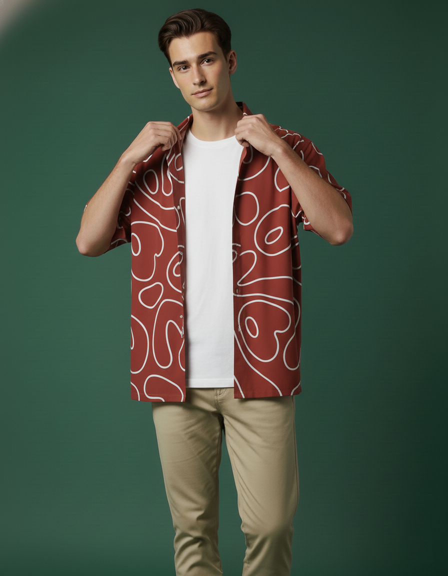 Organic Flow Terracotta